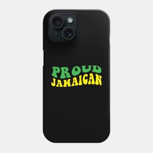 Proud Jamaican Happy Independence Day 1962 Jamaica Groovy Retro Phone Case