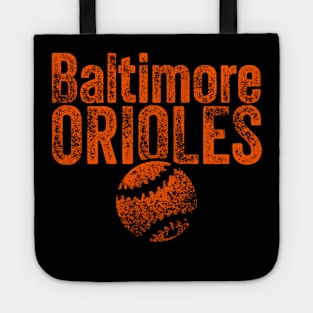 Orioles Vintage Weathered Tote