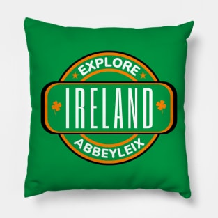 Abbeyleix Ireland - Irish Town Pillow