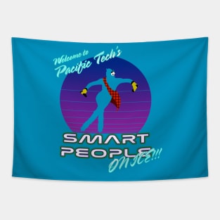 Asplenia Studios: Smart People on Ice Tapestry