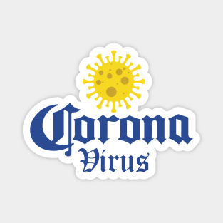 Corona Virus Beer Magnet