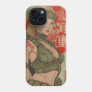 Sonya Blade Mortal Kombat Phone Case