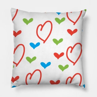 Hearts pattern Pillow