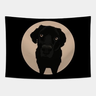 Black Labrador Retriever Dog Original Desing Yako Tapestry