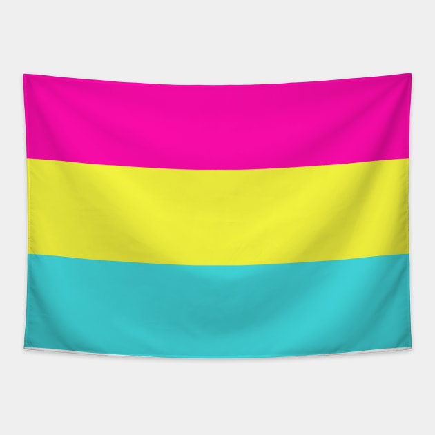 Pansexual Striped Pride Flag Tapestry by Merch4Days