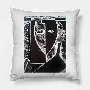 Mona Lisa 1990s Pillow