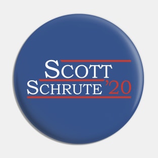 Scott | Schrute 2020 Pin