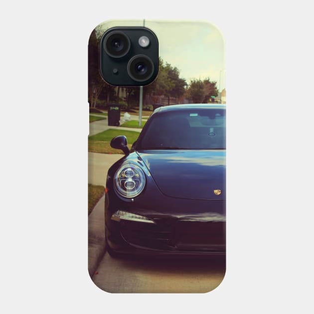 Porsche 911 Carrera 4S Phone Case by Elara Art Design