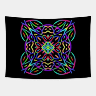 Gradient Star Square Tapestry