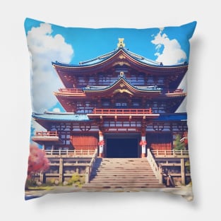 Japanese Temple – Anime Wallpaper Pillow