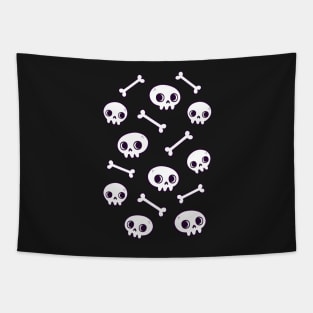 Cute Skulls | Nikury Tapestry