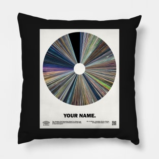minimal_Your Name Warp Barcode Anime Pillow