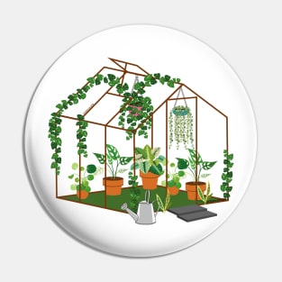 Greenhouse Art - Indoor Plants Pin