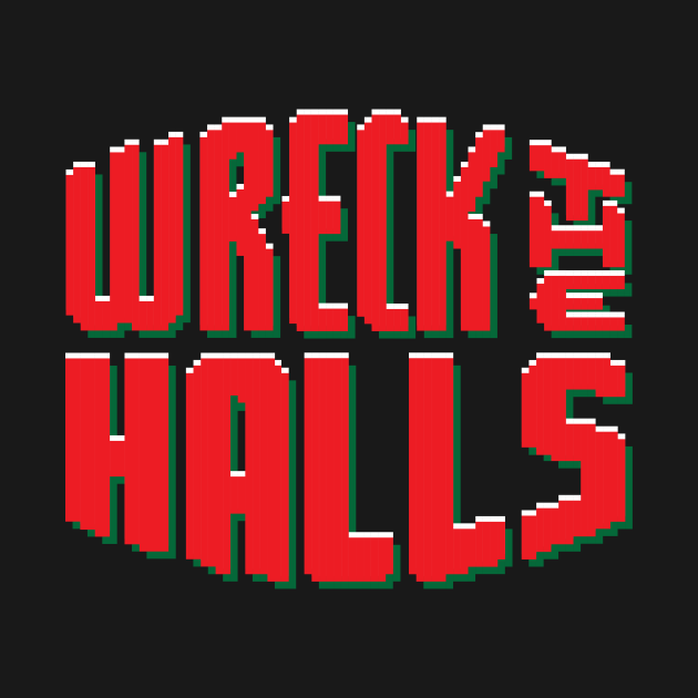 Wreck the Halls - Wreck It Ralph - T-Shirt