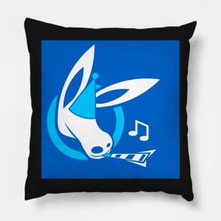 Festive MOULE Head Logo Pillow