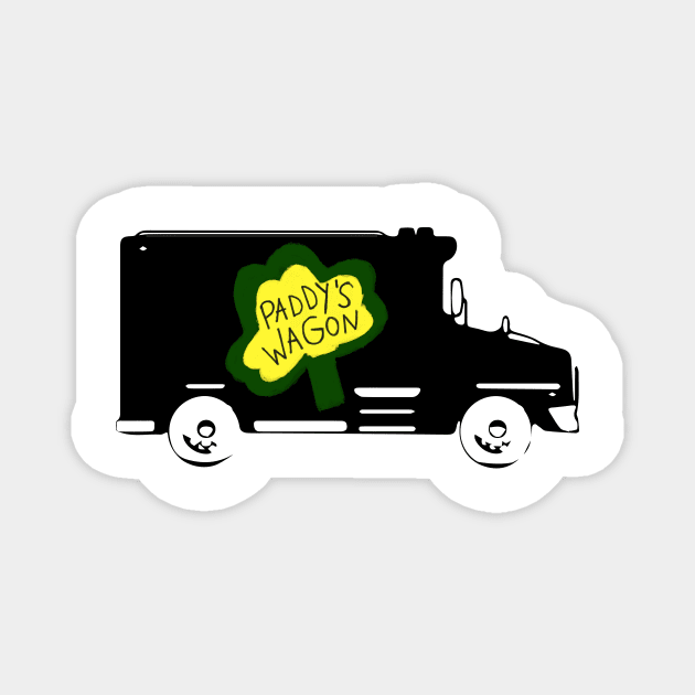 Paddy's wagon Magnet by ktmthrs