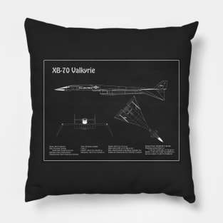 XB-70 Valkyrie Strategic Bomber - PD Pillow