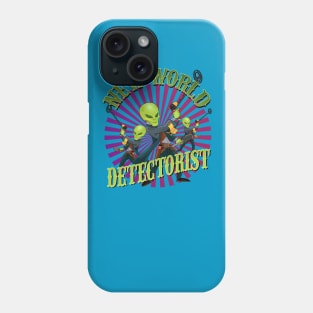 Metal Detecting Aliens - New world Detectorist Phone Case