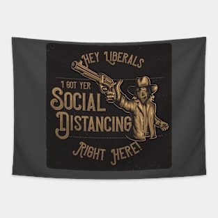 Social Distancing Bandit Tapestry