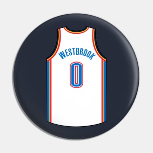 Russell Westbrook Oklahoma City Jersey Qiangy Pin