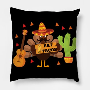 Funny Thanksgiving turkey Pillow