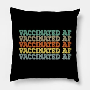 Vaccinated AF Vaccine Virus Pro vaccination definition Pillow