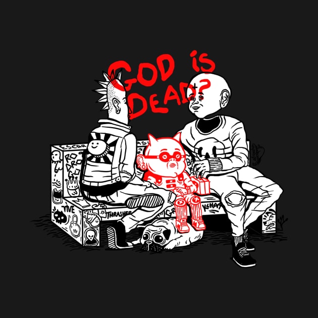 god is dead? by elrodro