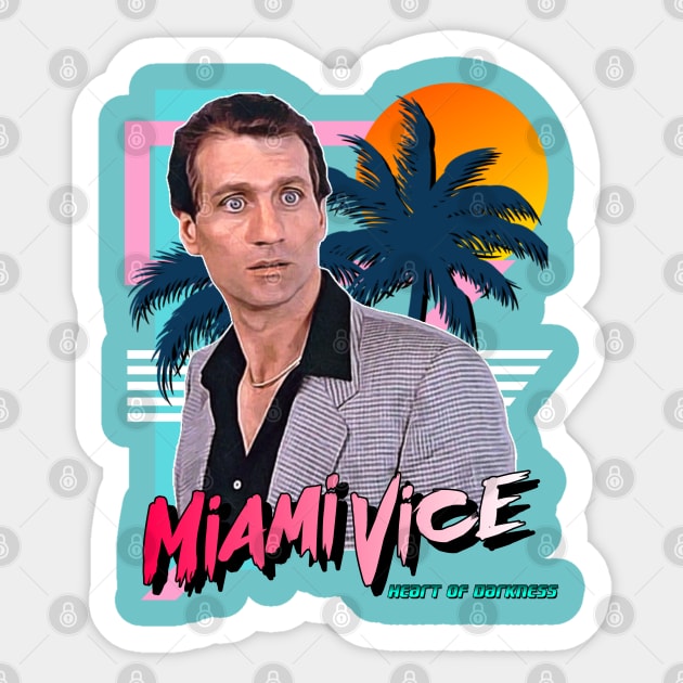 Retro Miami Vice 80s Ed O'Neill Tribute - Miami Vice - Baseball T-Shirt