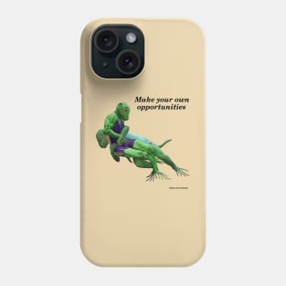 Reptile Warrior Combat Sport Fantasyart Phone Case