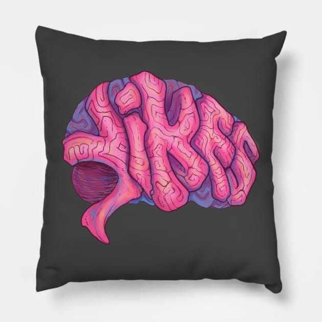 Anxie-tee Pillow by crimmart