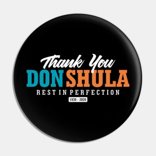 DON SHULA Pin