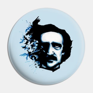 Edgar Allan Poe Crows Pin
