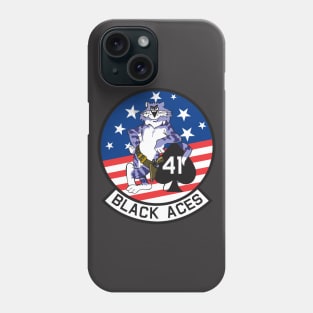 Grumman F-14 Tomcat - Black Aces Phone Case