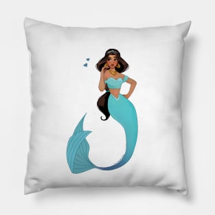Arabian Mermaid Pillow