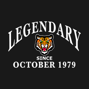 Legendary since October 1979 birthday gift idea T-Shirt