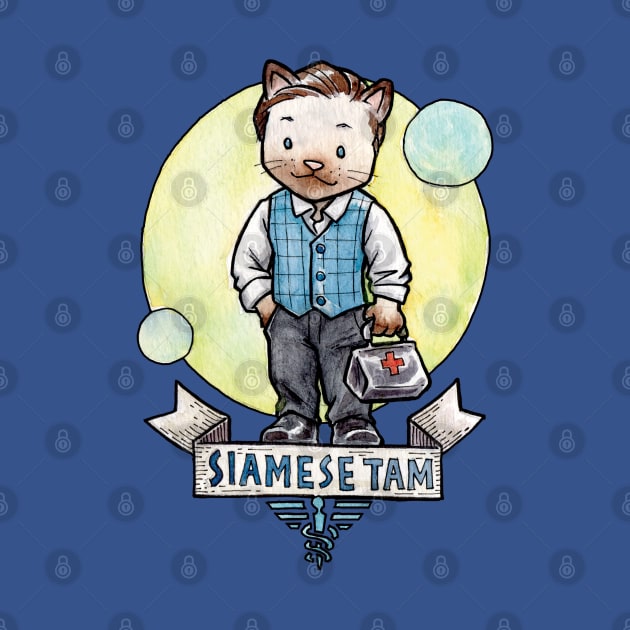 Siamese Tam by sketchboy01