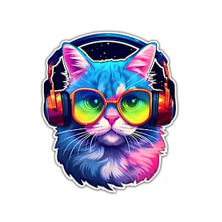Cat sticker for Smartphones phone case Hoodies Tshirts Wallart T-Shirt