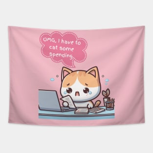 Funny Cat Lover Humor Tapestry