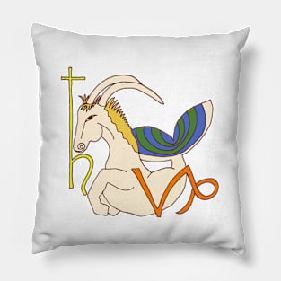 Capricorn, the Goat Pillow