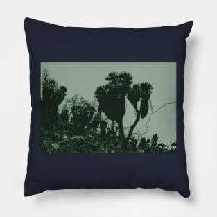 Abstract Ancient woods Pillow