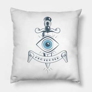 Devil eye Protected Pillow