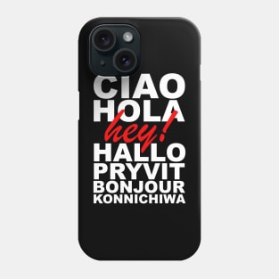 Hallo Phone Case