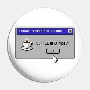 Coffee Paste Pin