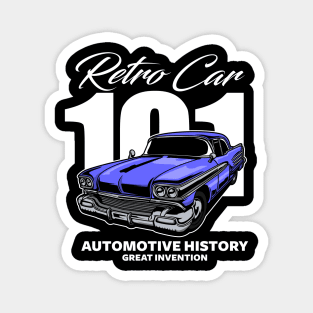 RETRO CAR 101 Magnet