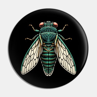 Cicada 2024 Reemergence Pin