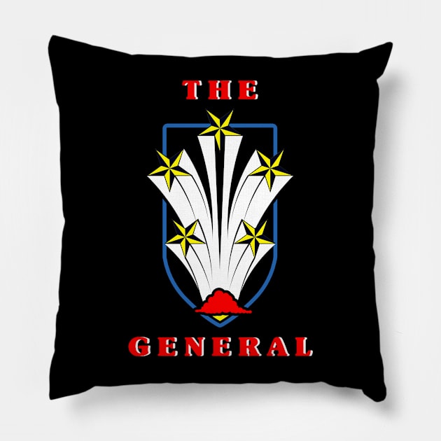 G.I. Joe General Emblem Pillow by Recondo76