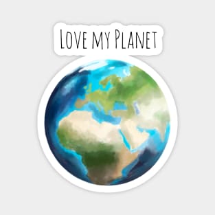 Love planet Magnet