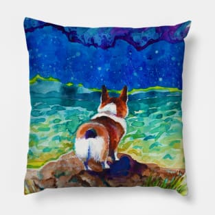 Corgi - cea admirer Pillow