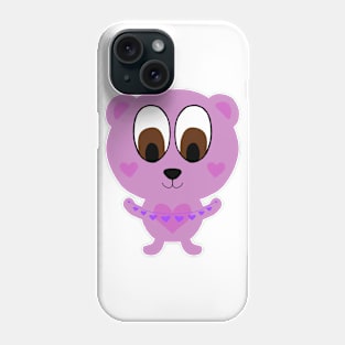 Heart bear Phone Case