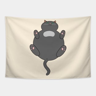 Bowling Ball Kitty Tapestry